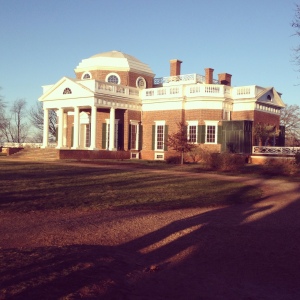 The mighty Monticello. Looks familiar? It's on the back of your nickel, says the history nerd!